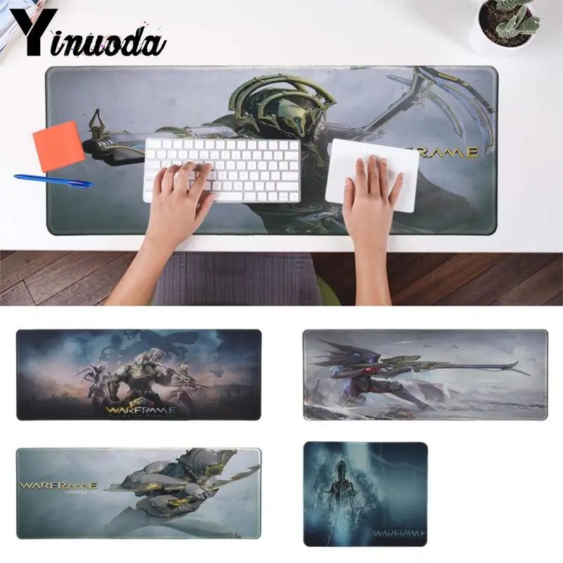

Yinuoda Simple Design warframe hero game Keyboards Mat gaming mousepad Desk Mat Free Shipping Large Mouse Pad Keyboards Mat