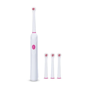 

4 head adult children rotating electric toothbrush USB rechargeable soft toothbrush toothpaste deep cleaning teeth