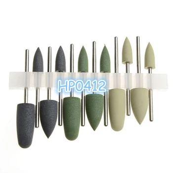 

5 X Used for low-speed Dental Resin base hidden denture polishing kit HP0412