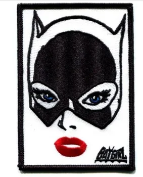 

BATGIRL iron on patches hero cloth embroidered DIY Applique Badge wholesale