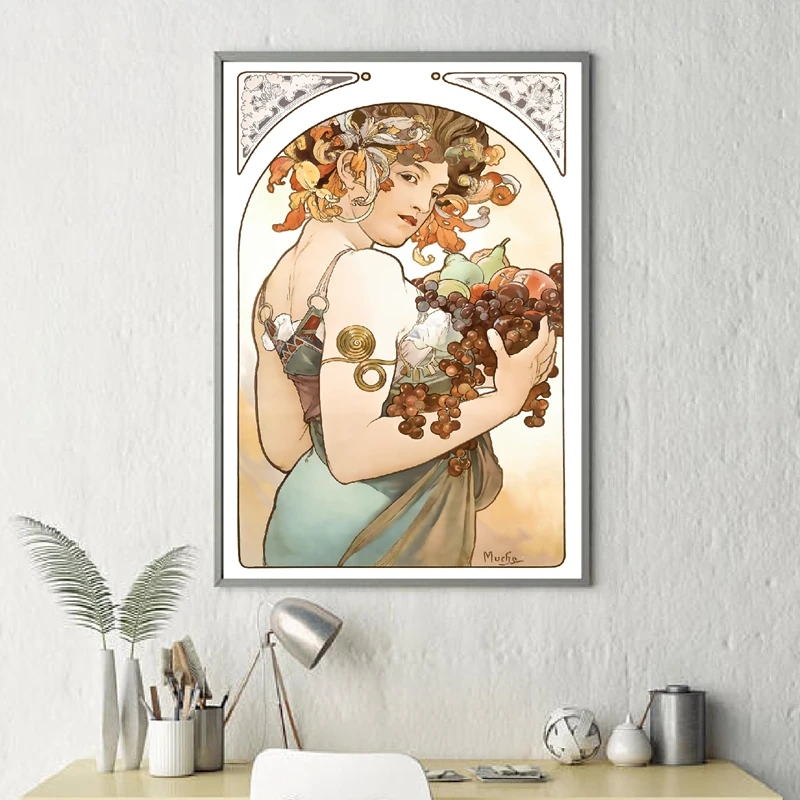 Alphonse Mucha Vintage Print-PH2146