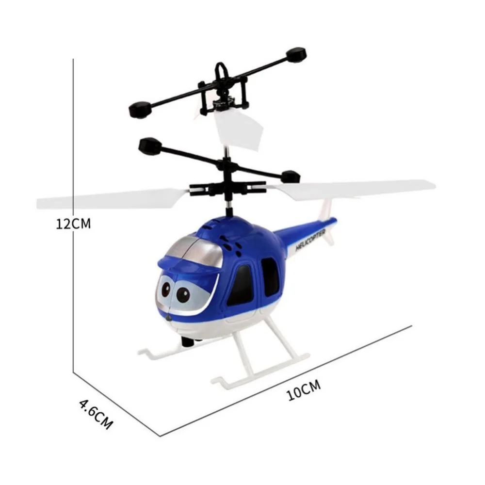 Горячая мини инфракрасный датчик Вертолет Самолет 3D гироскоп Helicoptero Электрический микро вертолет игрушка на день рождения подарок для ребенка#257747