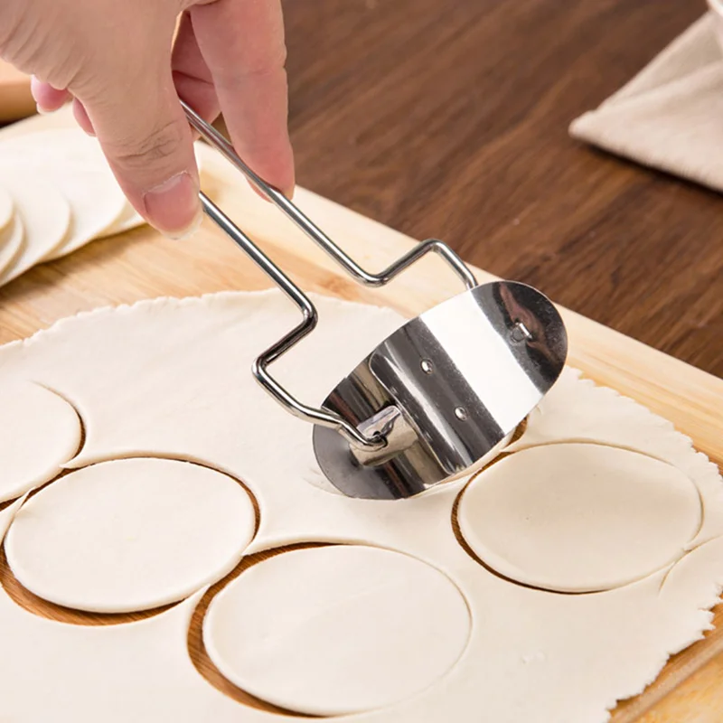

Stainless Steel Dough Press dumpling making machine Pie Mould Circle dumpling maker Mold cutter knife Pastry Kitchen Accessories