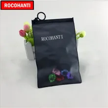 1000X заказной напечатанный матовый черный мешок из пвх на застежке пластиковые непрозрачные сумки на молнии для одежды Бикини Купальники чехол для телефона