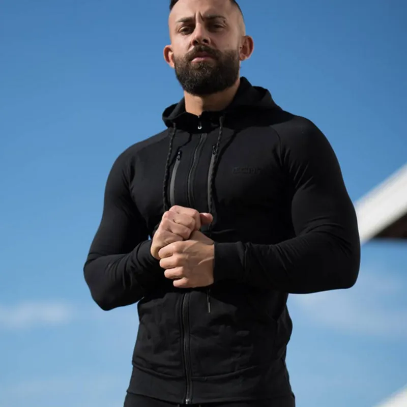 Fashion Mens Zipper Hoodies Fashion Casual Gyms Fitness Bodybuilding Hooded Jacket Male Cotton Sweatshirts Sportswear Clothing Fashion Mens Zipper Hoodies Fashion Casual Gyms Fitness Bodybuilding Hooded Jacket Male Cotton Sweatshirts Sportswear Clothing