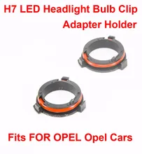 2 PCS H7 LEVOU Farol Kit Lâmpada Lâmpada Titular Clipe de Luz adaptador de Tomada de Recipiente de Retenção de Base Qualificado Funciona Se Encaixa Para OPEL Opel