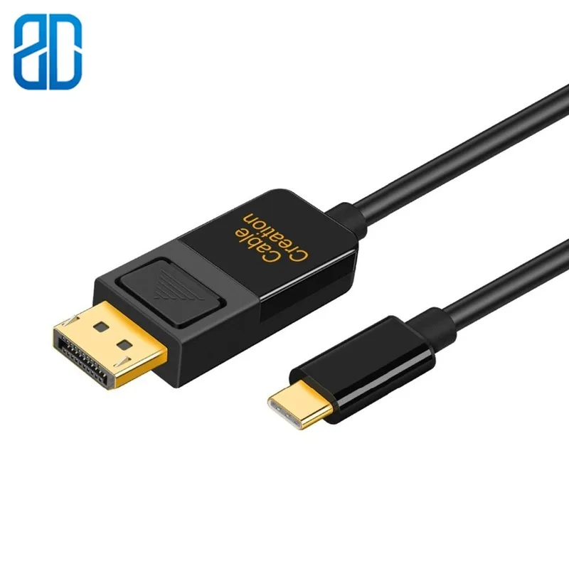 Кабель USB C к DisplayPort Type C(Thunderbolt 3) DP Mac Mini 2018 XPS 13 Lenovo Yoga 720/730 Samsung S8/S9 Huawei Mate10|Кабели VGA| |