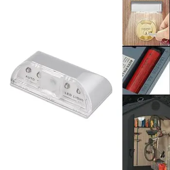 

4LED IR Sensor Light Auto PIR Infrared Wireless Keyhole Motion Detection