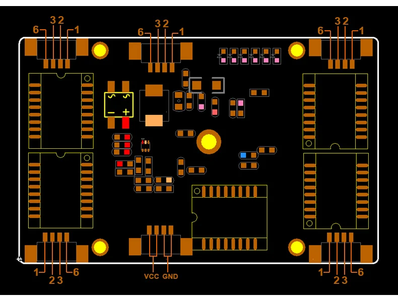 ethernet não gerenciado, módulo pcba 12v