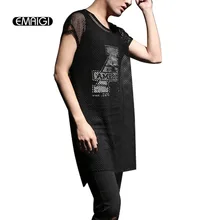 New Summer Men Mesh T shirt Men s Two piece Vest Hollow Short Sleeve T Shirt