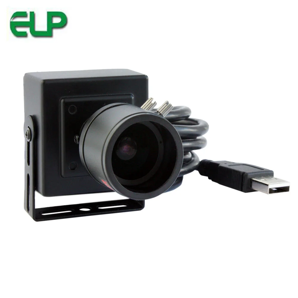 ELP Высокое разрешение 8 мегапиксельная USB веб камера промышленная с 2 12 мм
