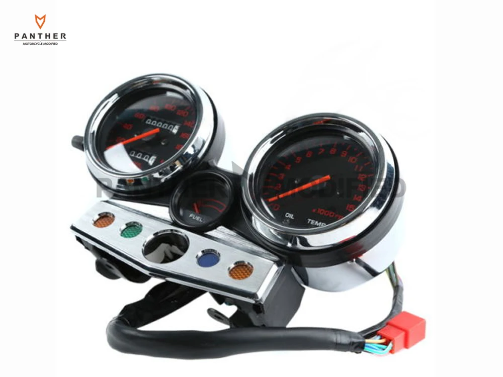 

1 Set Motorcycle Tachometer Speedometer Meter Gauge Moto Tacho Instrument case for HONDA CB400 CB 400 1997 1998