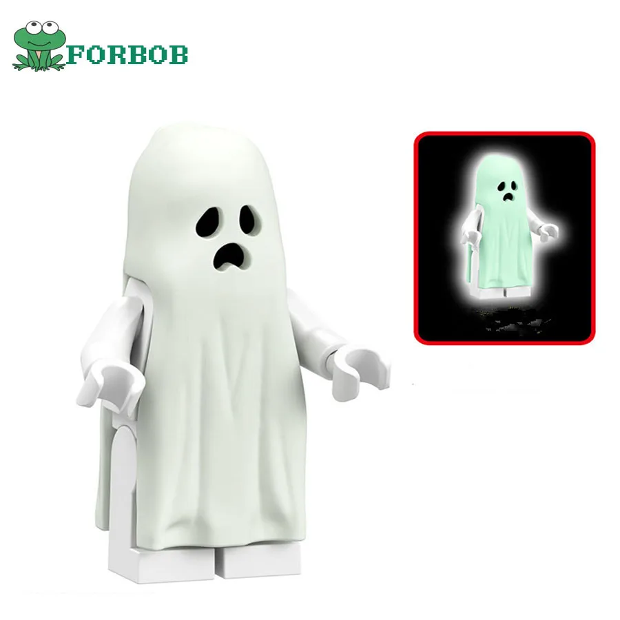 

Building blocks ghost minifigs glow in the dark toys Ghost Luminous Building blocks figures Bricks toys glow in the dark kid toy