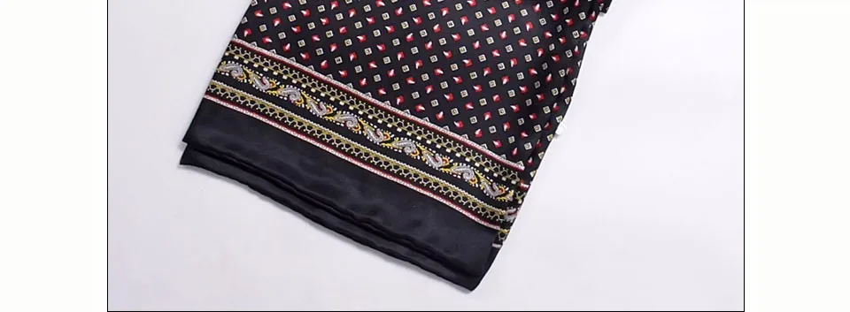 men's scarves [BYSIFA] Male Small Square Plaid Scarves Apparel Accessories 100% Mulberry Silk Long Scarves Black,Navy Blue,Wine Red 160*26cm mens scarf for summer