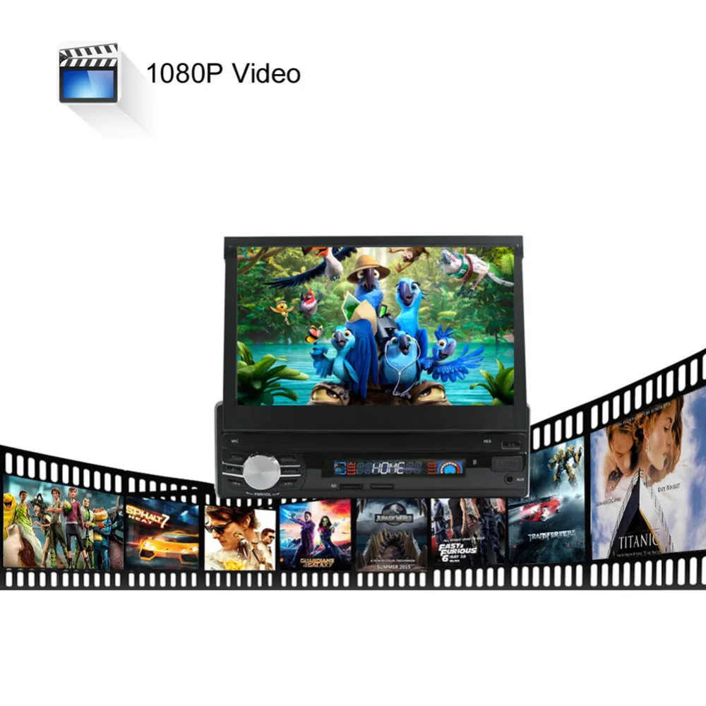 Flash Deal RM-CW0013 1Din Car 7 Inch Retractable Screen MP5 Stereo Audio Player Mobile Phone Charging AM/FM Function Car Multimedia Player 2 Flash Deal RM-CW0013 1Din Car 7 Inch Retractable Screen MP5 Stereo Audio Player Mobile Phone Charging AM/FM Function Car Multimedia Player 2