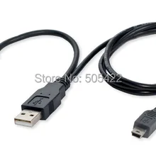 0,7 м USB 2. 0 которые разложены по Тип мужчина к Mini 5-контактный штекер Y кабель для подключения жесткого диска HDD