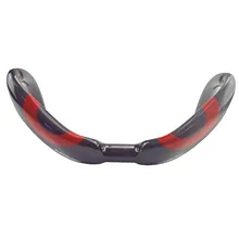carbon road handlebar bicycle bent bar track sprinter bike bar drop bar ud gloss finish 31.8 mm 37/38.5cm hectic races bars
