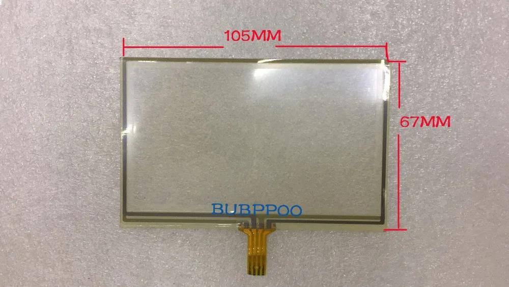 

FOR 4.3 INCH AMPIRE 480272H3 105*67MM touch screen