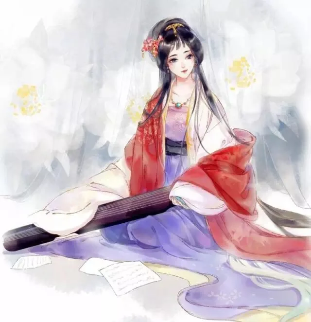 Endless Yearning Chinese Ancient Aesthetic Color Line drawing Book Hand-painted coloring book adult decompression book