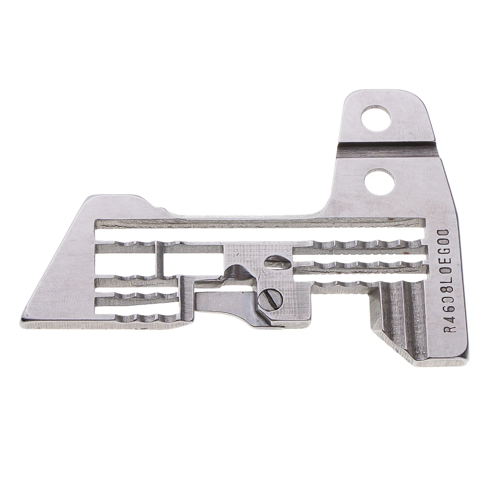 Steel R4608-LOE-GOO Needle Throat Plate For JUKI MO-3316E-DE6-40H Overlock Sewing Machine Parts Attachments
