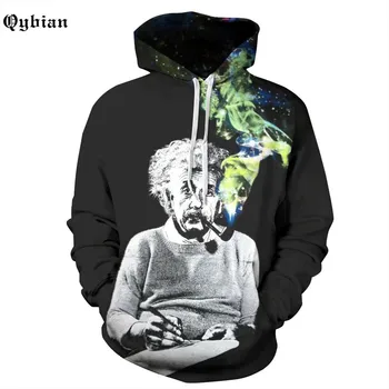 

smoking for the elderly printing Hoodie 2016 New Skateboard Sweartshirt Pullover Sudadera Hombre Hip Hop Hoodie for Couple