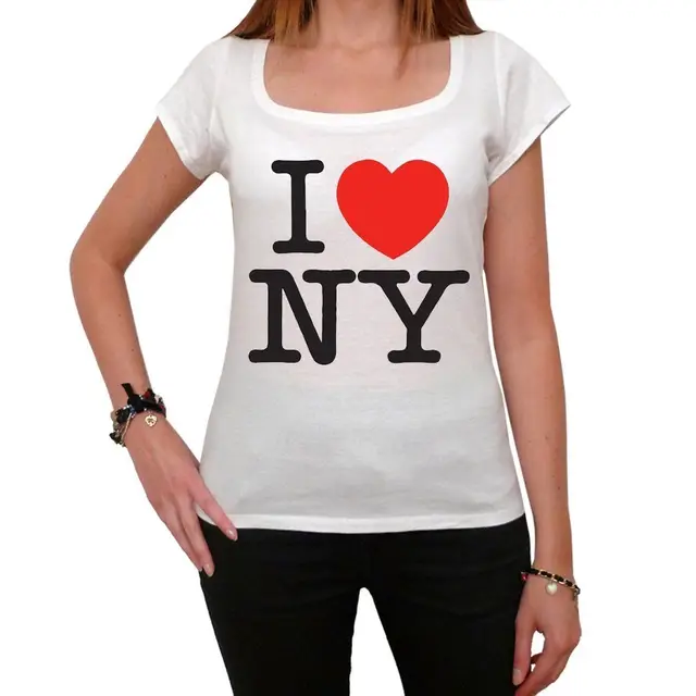 I Love New York NYC Gift Girl Tshirt Women's T shirt-in T-Shirts from ...