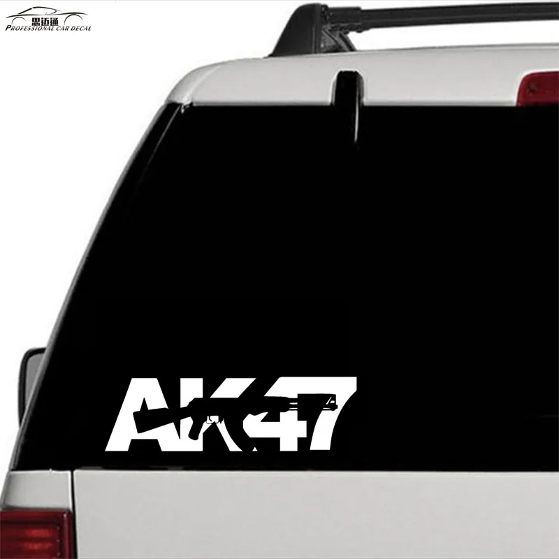 Автомобильный Стайлинг Забавный АК 47 охота наклейки на автомобиль авто наклейка