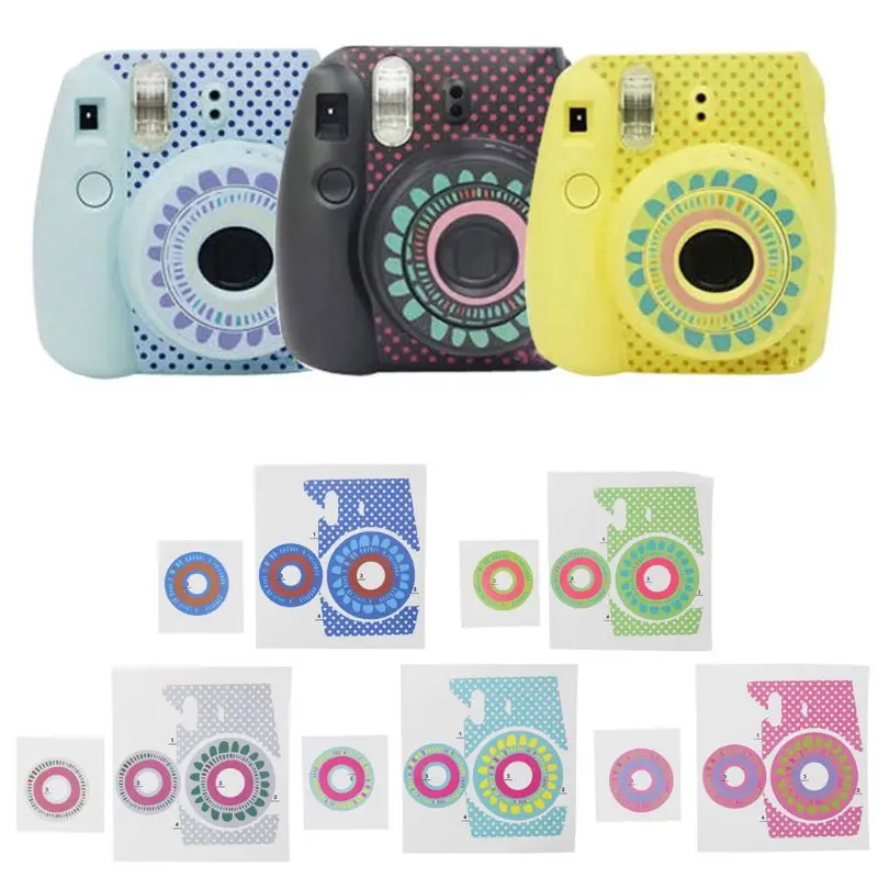 

Instax Mini 8/9 Sunflower Stickers Protection For Fujifilm Polaroid Camera