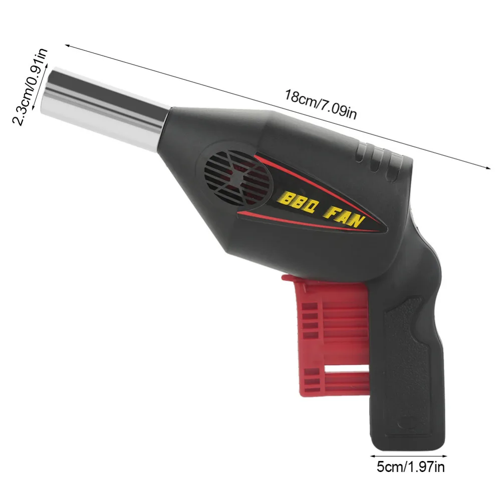 Вентилятор для барбекю, гриль, воздуходувка с ручным управлением, вентилятор для барбекю, воздуходувка для кемпинга, пикника, гриля, барбекю, инструмент, портативный, черный