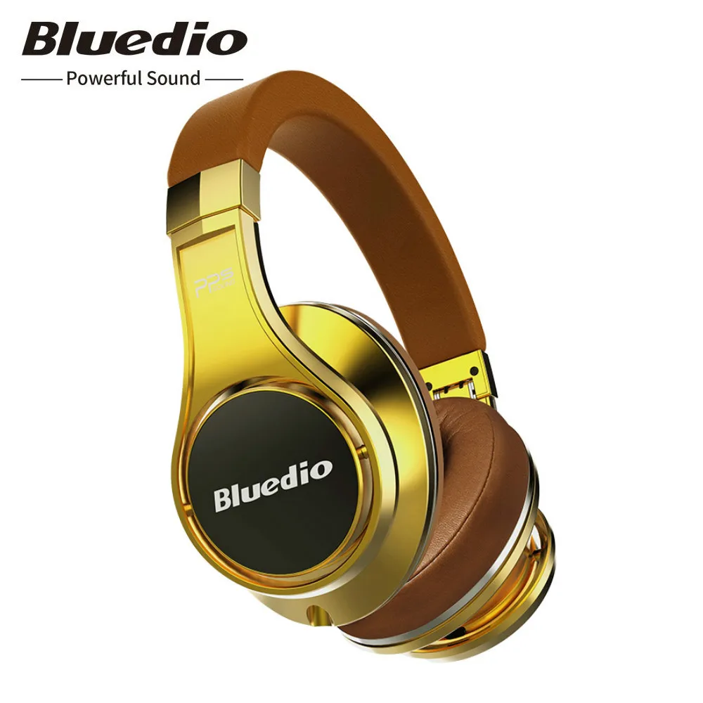 

Bluedio U UFO PLUS High-End Wireless Bluetooth Headphones HiFi Over-Ear Wireless Headset with Mic 3D Stereo Sound Music