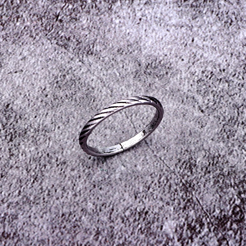 Женское кольцо с круглыми шариками Anillo R4 1 шт. простое металлическое неровными