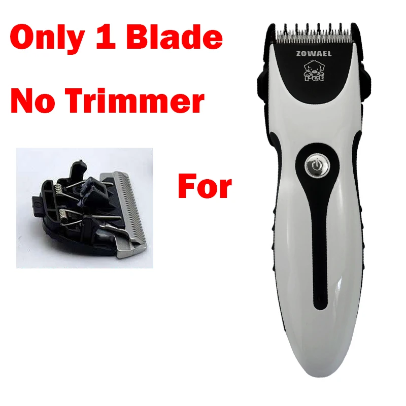 ZOWAEL Pet Animal Dog Cat Trimmer Clipper Alloy Blades Durable Sharp
