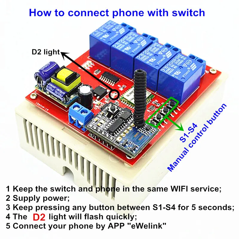 RF CONNECT WITH PHONE