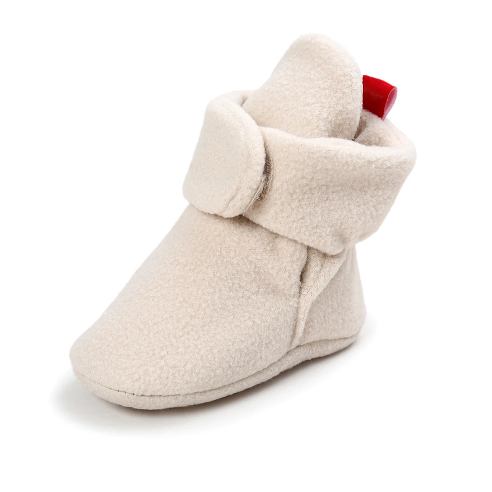 

Crib Shoes Baby Girl Shoes Winter Leopard Boots Faux Warm Wool Soft Sole Bebes Booties Unisex Infant Baby Toddler First Walkers
