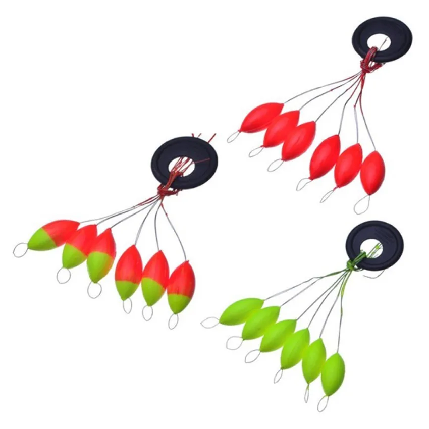 

7-star seven drift oval red beans fishing float 5 pcs/packs fishing tracks and fishing tool