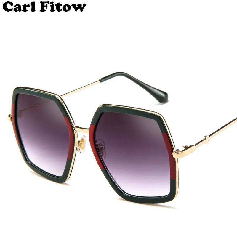 Высококачественные Квадратные Солнцезащитные очки для женщин брендовые дизайнерские винтажные Ретро солнцезащитные очки с большими рамами женские солнцезащитные очки для женщин