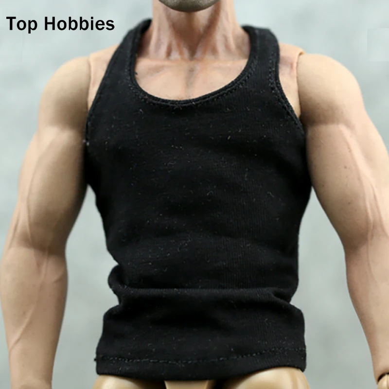 Details about   1/6 Scale Vest & Underwear Clothes for 12'' Male Action Figure Body Black 