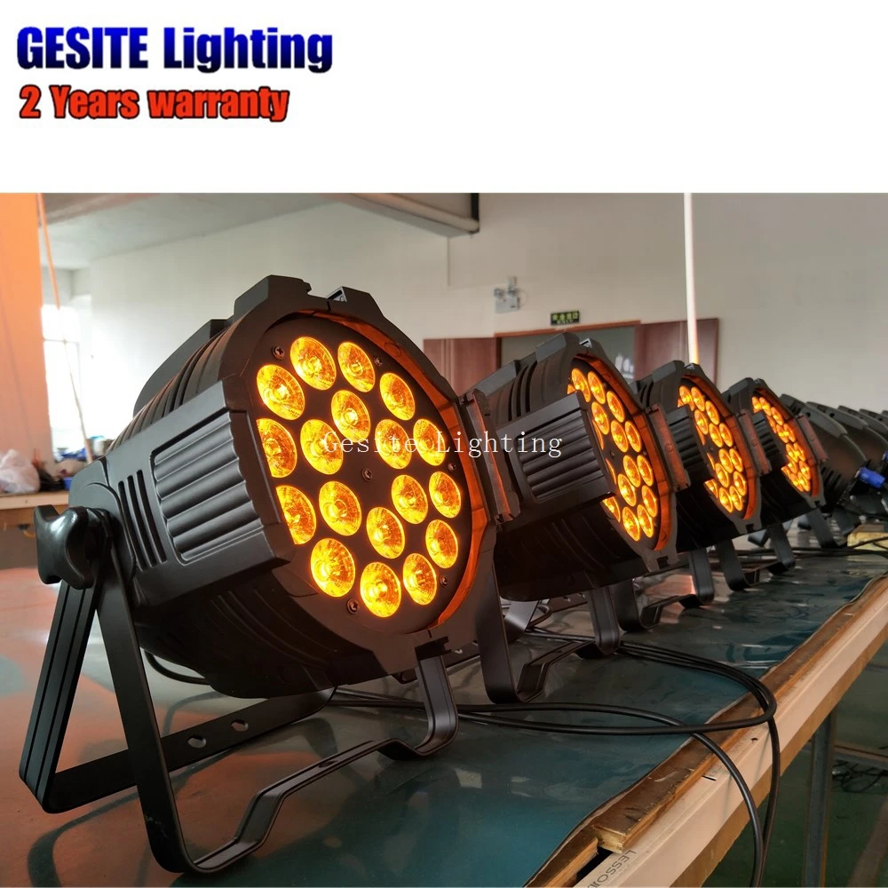 18x18 w Rgbwa uv 6in1 Levou Latas Par Led Luz da Arruela da Parede 13 Par Led Luz Da Arruela Da Parede