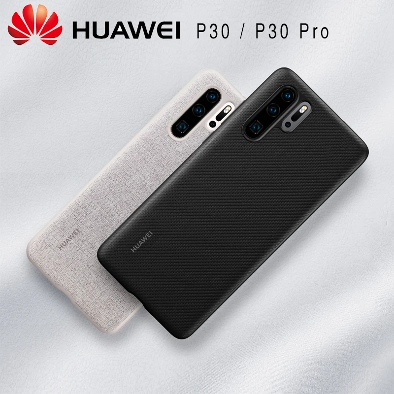 HUAWEI P30 Pro Case Official Original Full Cover Prevents Fingerprints Microfiber Fiber Leather HUAWEI P30 Case Back Cover