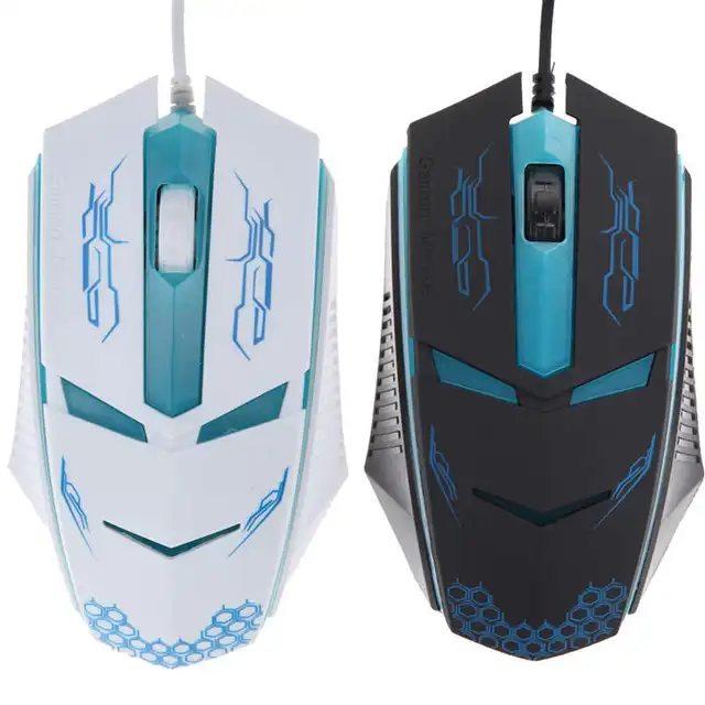 Special Offers 2400DPI LED Gaming Mouse 3 Buttons Optical USB Wired Game Mouse Mice for Pro Gamer PC Laptop Computer