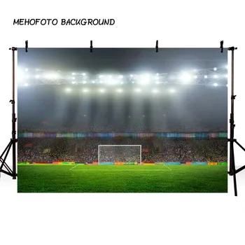 

MEHOFOTO Photography Backdrop Football Field Sports Glitter Custom Birthday Background Seamless Photo Background Prop 114