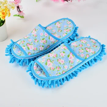 

Microfiber Floor Cleaning Lazy Household Slipper Can Sweep The Floor Dust Cleaner House Bathroom Floor Shoes