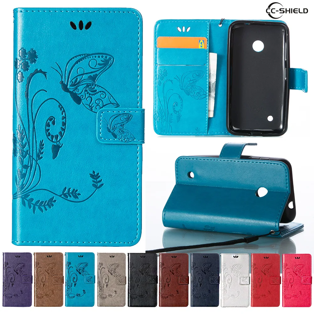 

Case for Microsoft Nokia Lumia 530 RM-1017 RM-1019 Leather Flip Cover Wallet Case for Nokia Lumia530 RM 1017 Mobile phone bag