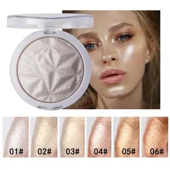 

Shimmer Highlighter Powder Palette Face Contour Illuminator Makeup Highlight