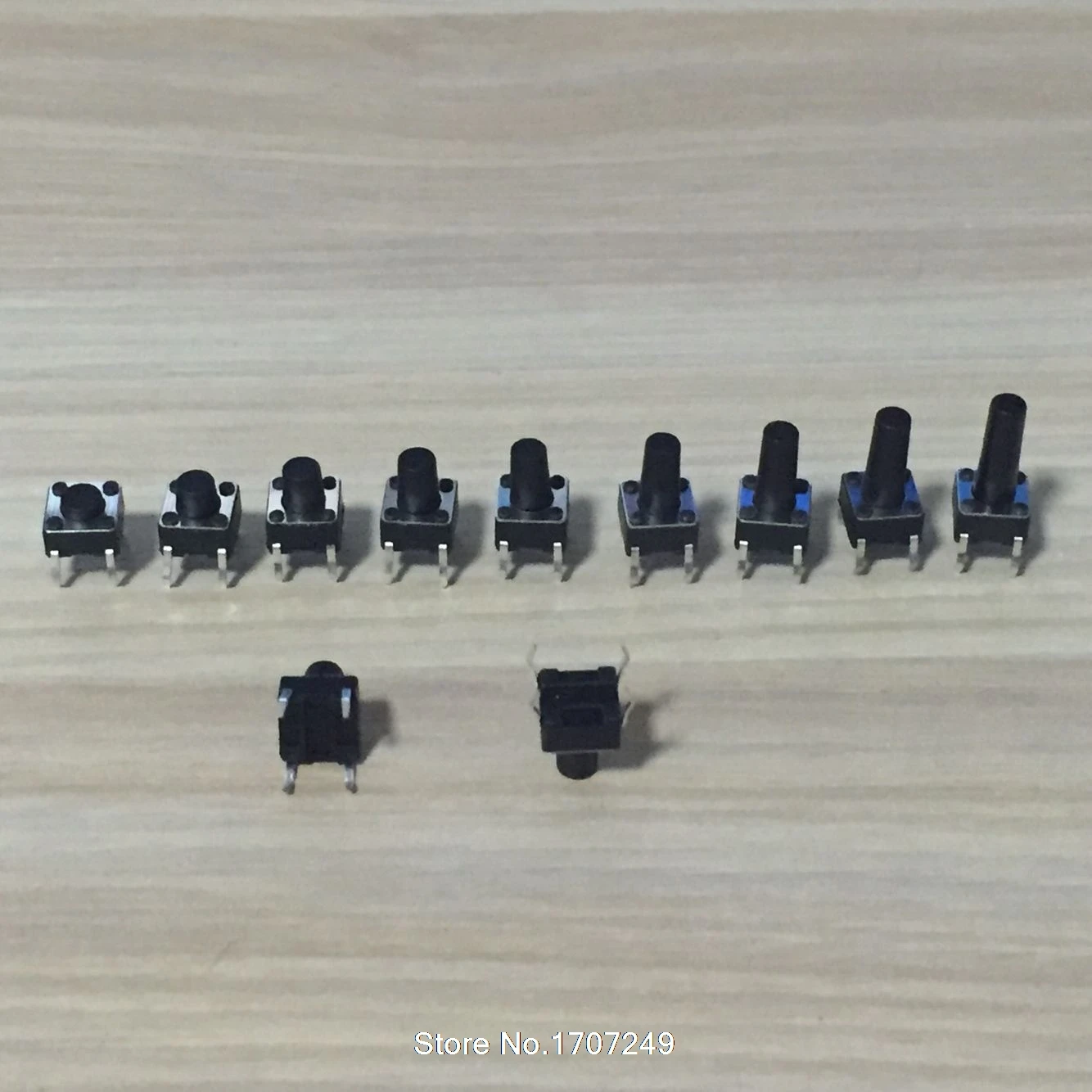 Free Shipping 1000PCS 6X6X9.5 DIP Tactile Tact Mini Push Button Switch Micro Switch Momentary 6*6*9.5mm floor panel