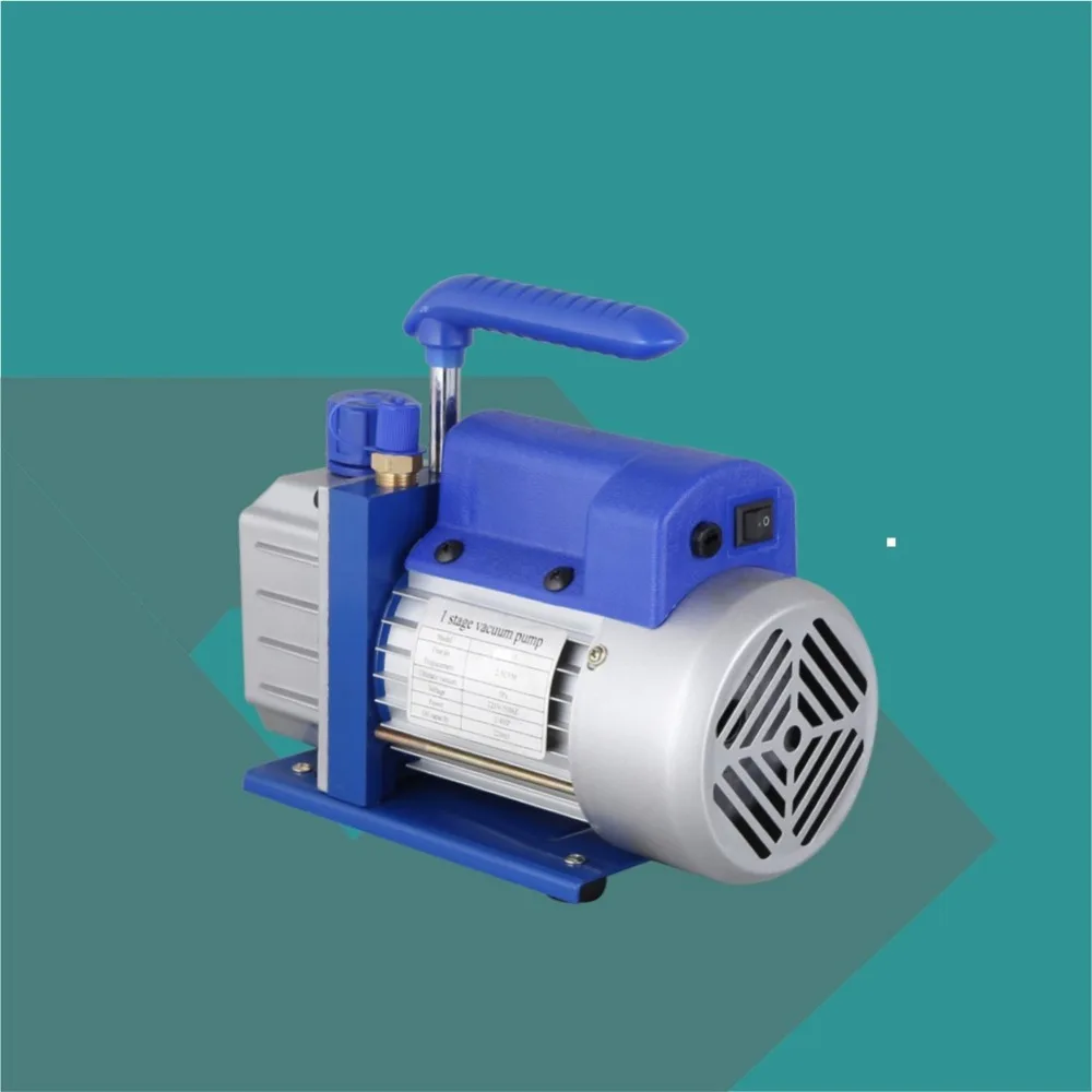 Совершенно новый 110V 60HZ 3CFM/220 V 50HZ 2 5 CFMVVV 3CFM одноступенчатый вакуумный насос-1/4HP для