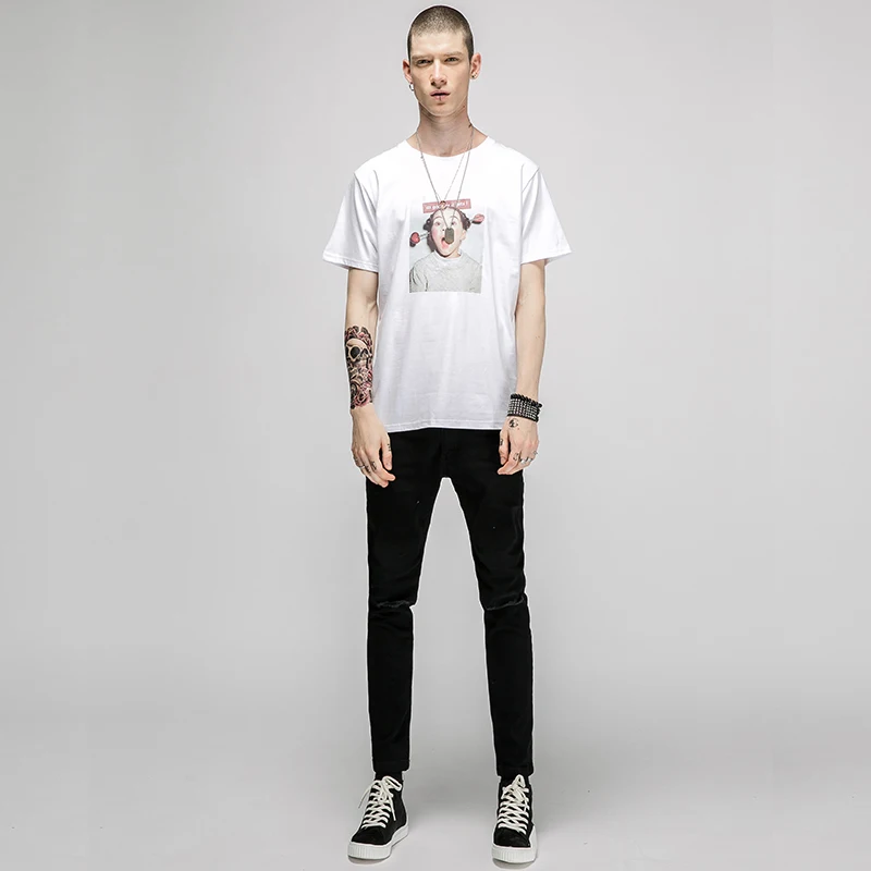 Футболка для пары aelfrec Eden хлопковая с 3D принтом мужчин и девочек|men tees|men tshirtt shirt funny