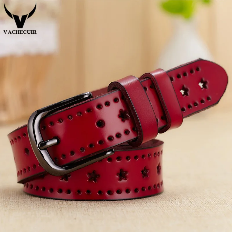 Hot Sale Colorful Woman Belts Genuine Leather Belt Woman Famous Brand Elastic Waist Belt For ...