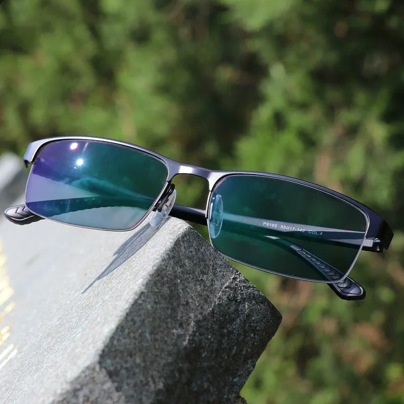  2019 Transition Sun Photochromic Reading Glasses Men adjustable vision With Multifocal Diopter Prog