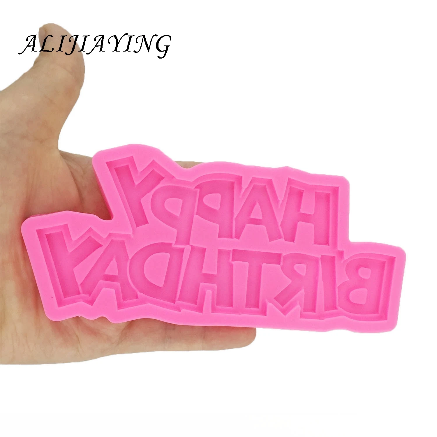 DIY Форма для дня рождения Sugarcraft силиконовые формы буквы Gumpaste шоколадный фондан торт украшения инструменты оптом D1332